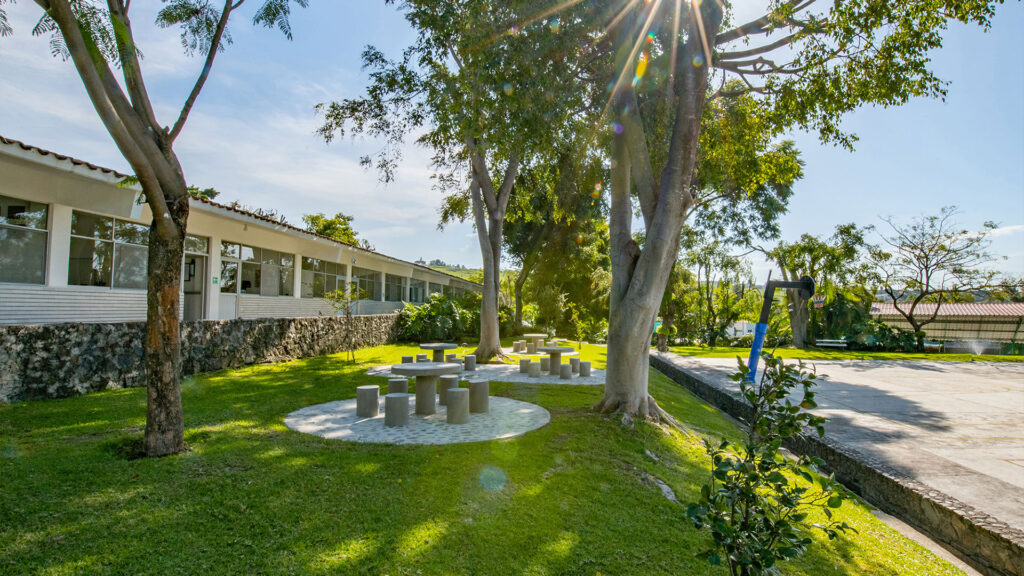 El entorno natural del Centro Educativo Cocoyoc