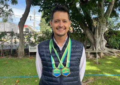 Andrés Ferriz. Coach galardonado en los Juegos Bancarios