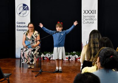 Exhibición de Declamación de Preescolar